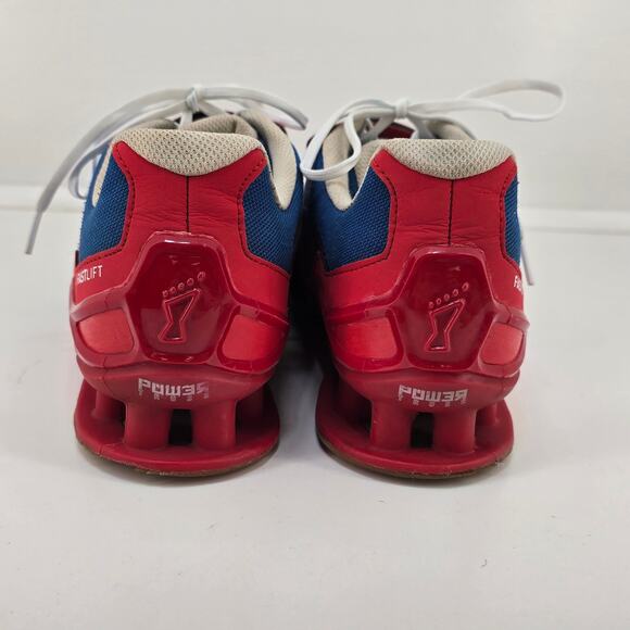 Inov-8 Fastlift 360 Training Shoes Blue Red Weight Lifting 2020 Model - Picture 4 of 9